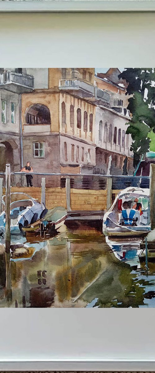 Still by the River by Viktoriia Solohubova