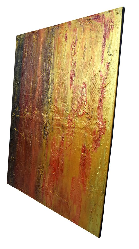 The Grace of Gold abstract painting