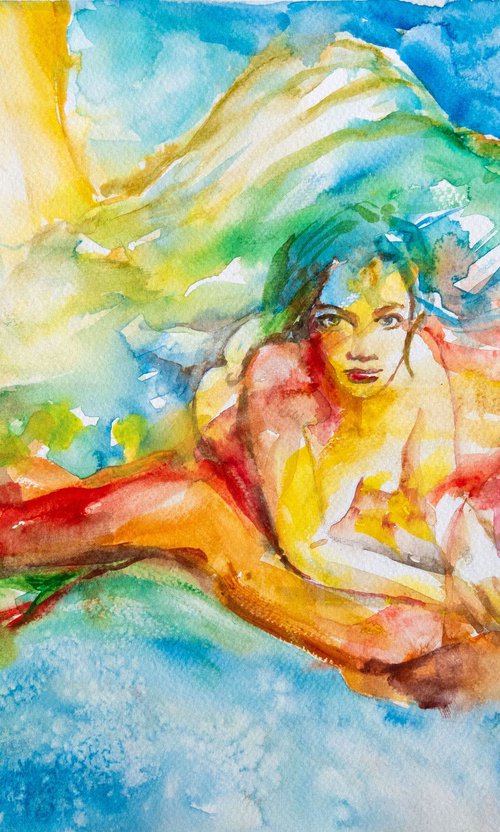 Sunbathing beauty by Székelyhidi Zsolt