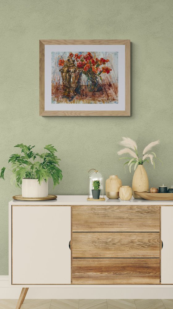 The Poppies and Samovar