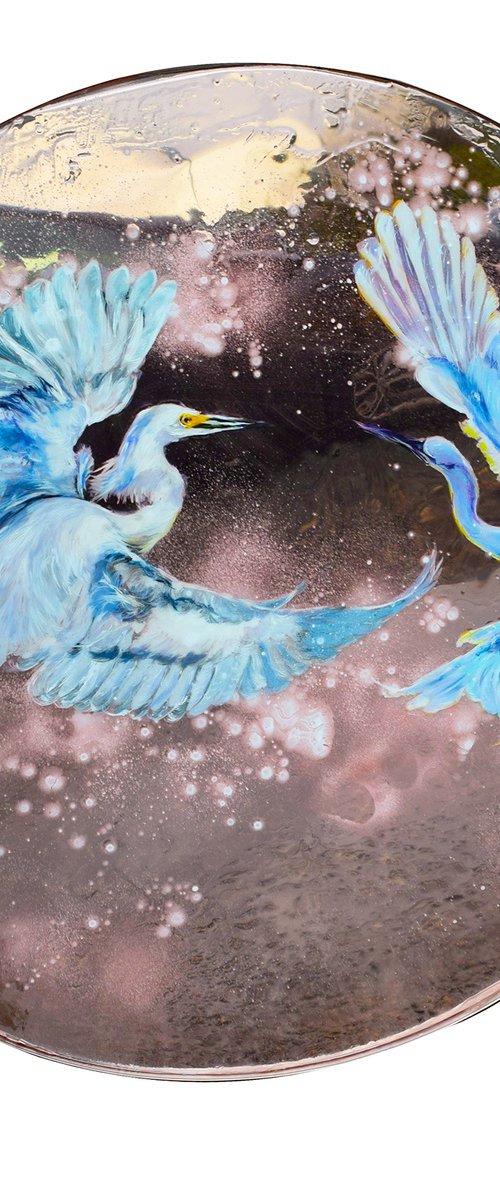 Birds in the sky by Anna Sidi-Yacoub