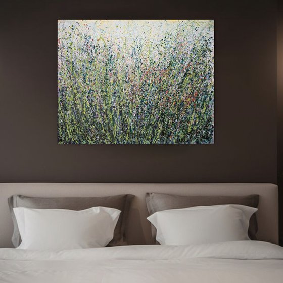 Pollock Style Abstract Art