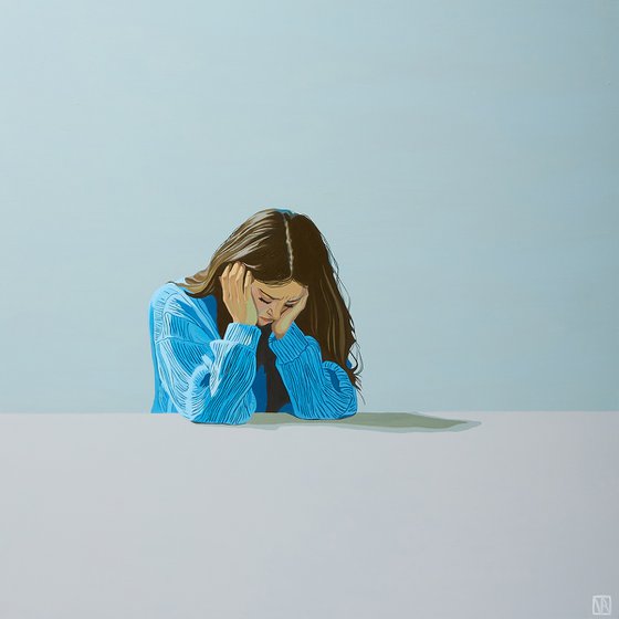 Emotional Day   - Original Painting 24x24in