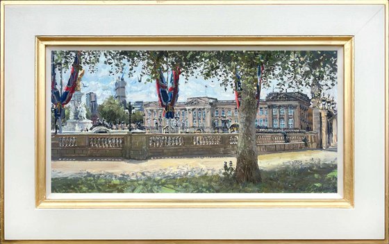 Buckingham Palace from Green Park