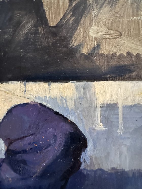 Tying back long hair