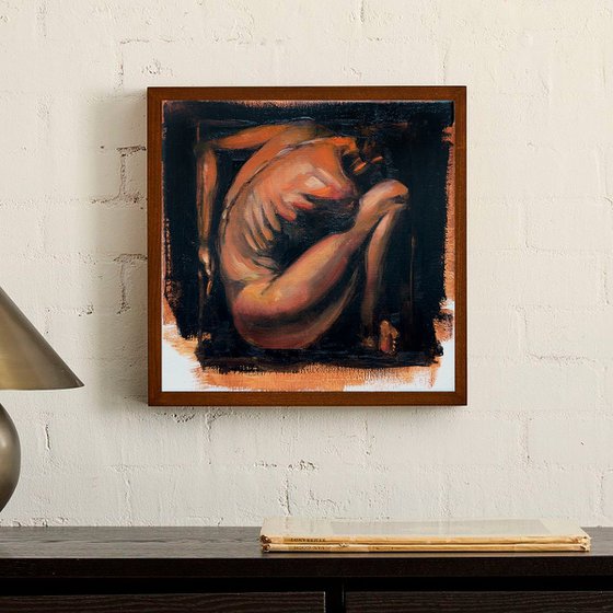 Me I Keep Hidden - Small Figurative Nude