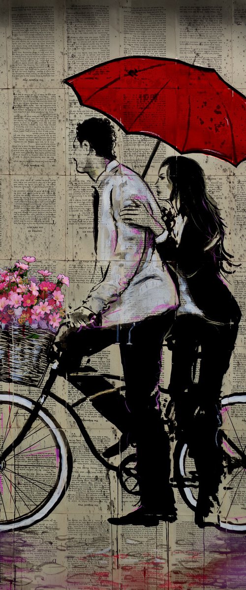 MORNING RIDE by Loui Jover
