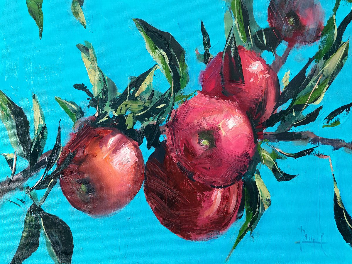 Five Apples by Ovidiu Buzec