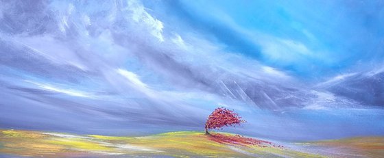 **Dance of the Autumn 2** - Art, colourful, landscape, stunning, panoramic