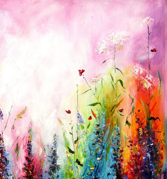 Wildflowers field