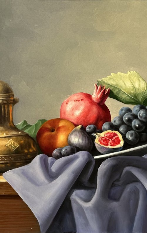 Still life with fruits by Tamar Nazaryan