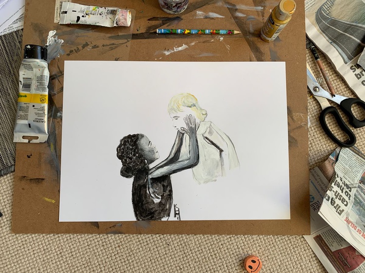 Motherly Love Black Woman Child Portrait Artfinder