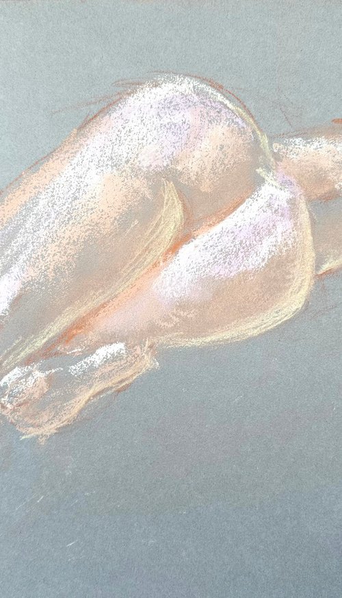 nude drawing by Anna Bogushevskaya