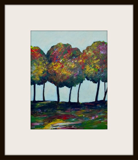 Autumn Trees II