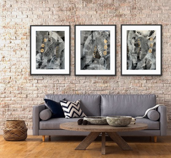 Visual Poetry (Triptych)