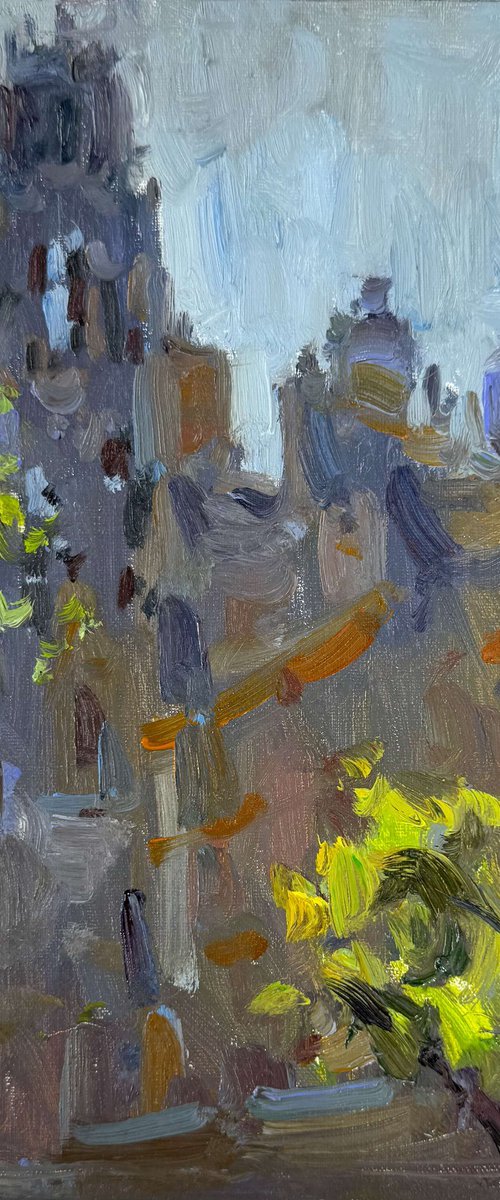 Harkness Tower, Yale by Nataliia Nosyk