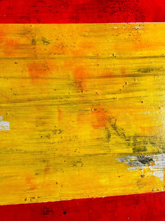 Spanish Flag - 3D Historical Corrosion