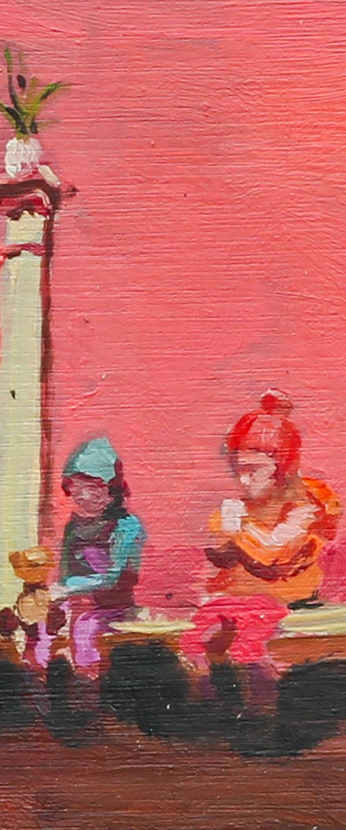 Sat on the bench by Joe Mcdonald
