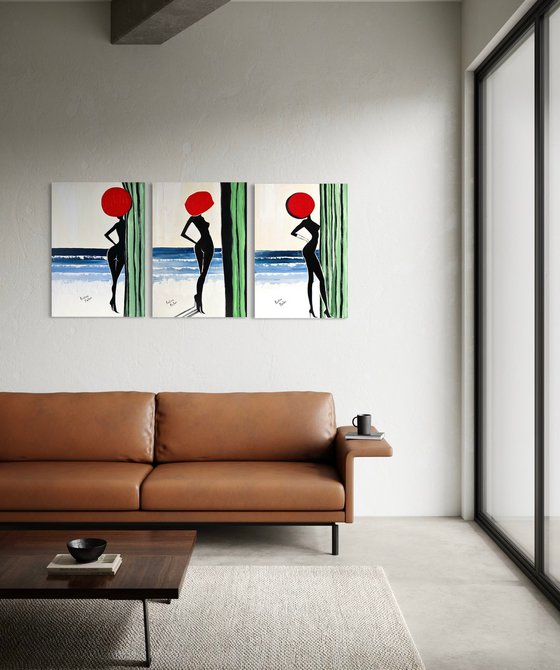 Triptych: Muses’ Sea Escape