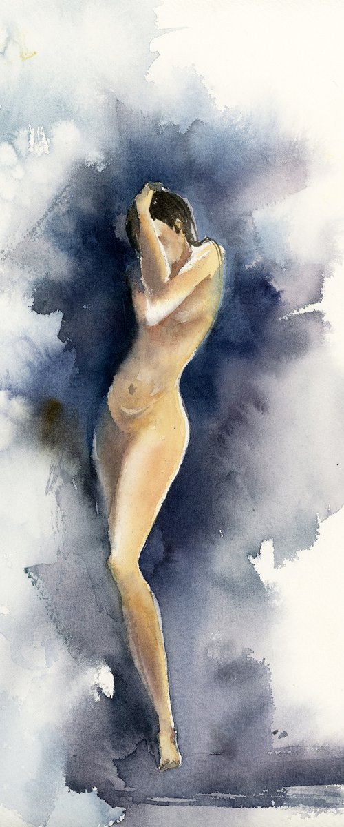 Woman Figurative Nude by Sophie Rodionov