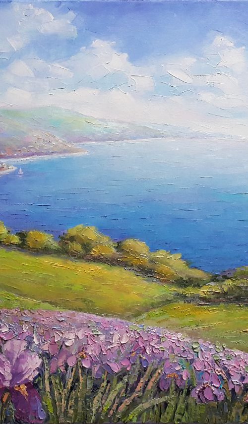 Marine (70x50cm) by Mary Voloshyna