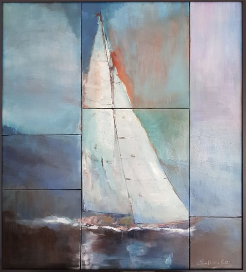 The Sailing Yacht by Laura Beatrice Gerlini