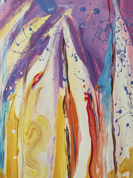 Abstract Sailing Joy