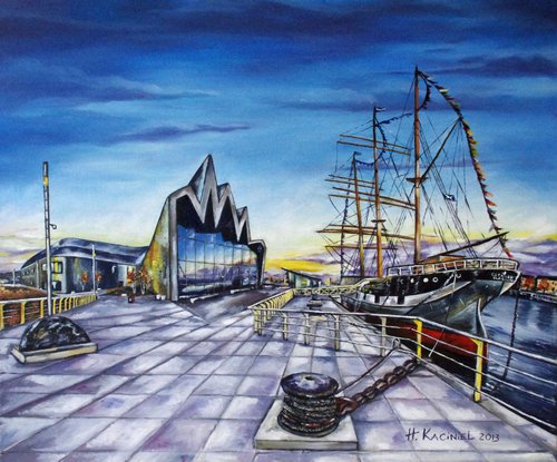 " Glasgow Riverside Museum Of Transport" by Hanna Kaciniel