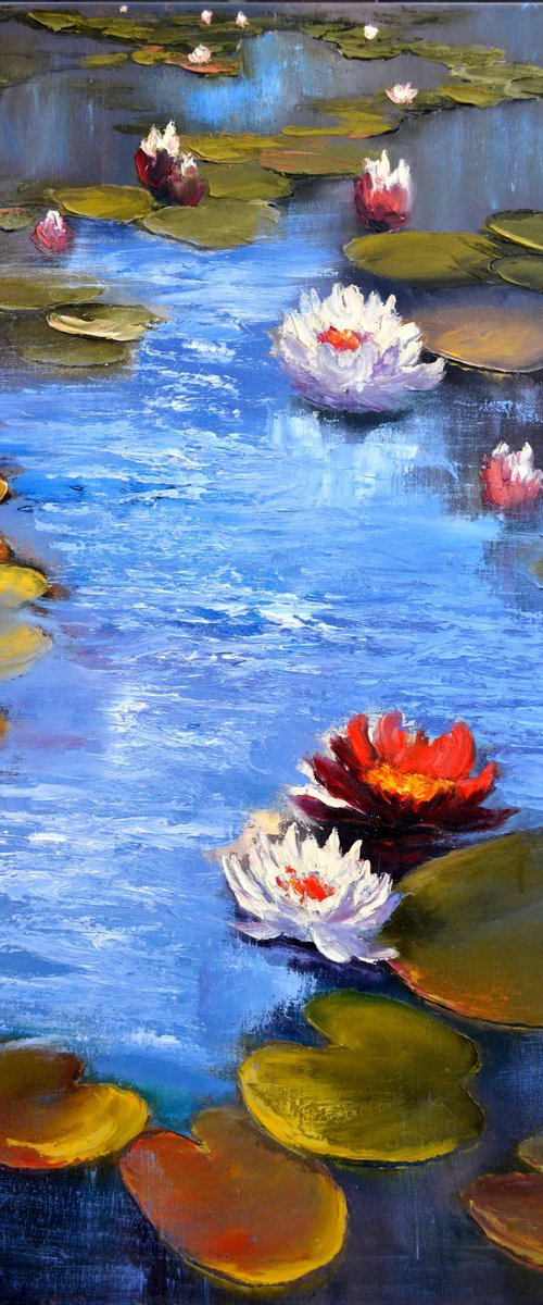 The Solar Rhythm: Water Lilies by Elena Lukina