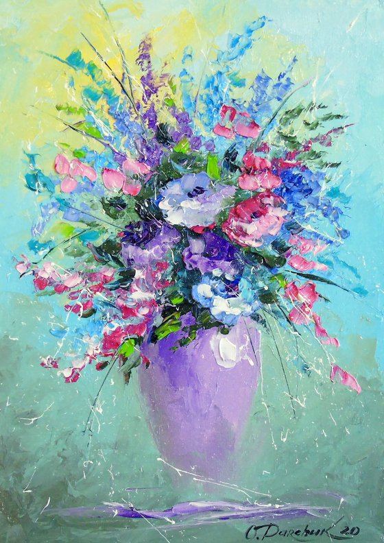 Bouquet of summer flowers