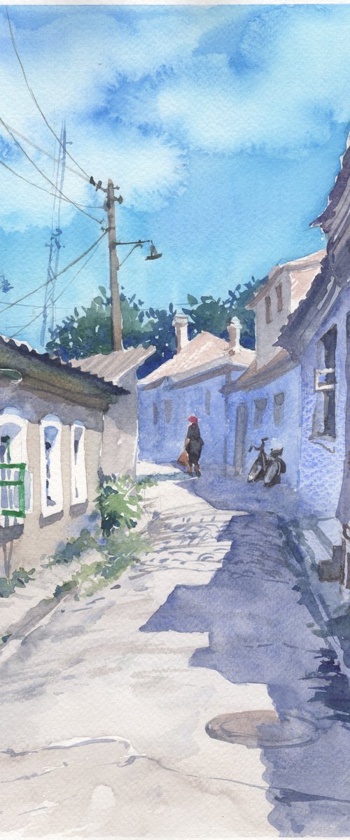 Old street by Samira Yanushkova