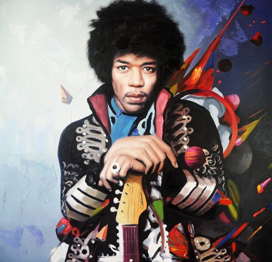 Jimi Hendrix Portrait