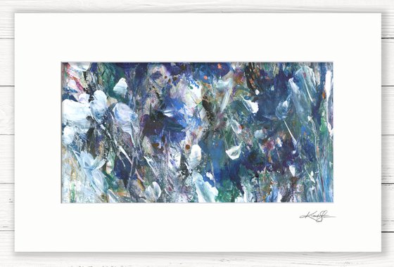 Meadow Wanderlust 2 - Abstract Flower Painting by Kathy Morton Stanion