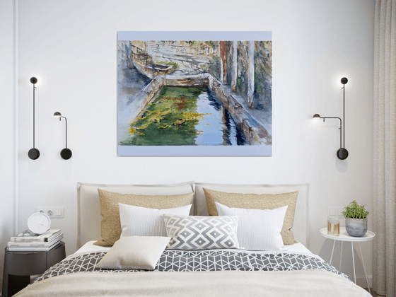 OLD WASHHOUSE OF GUADALAJARA, SPAIN