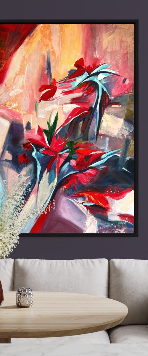 Gladiolus Passion by Olga McNamara