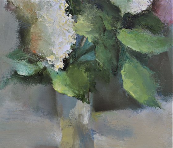 Lilac still-life