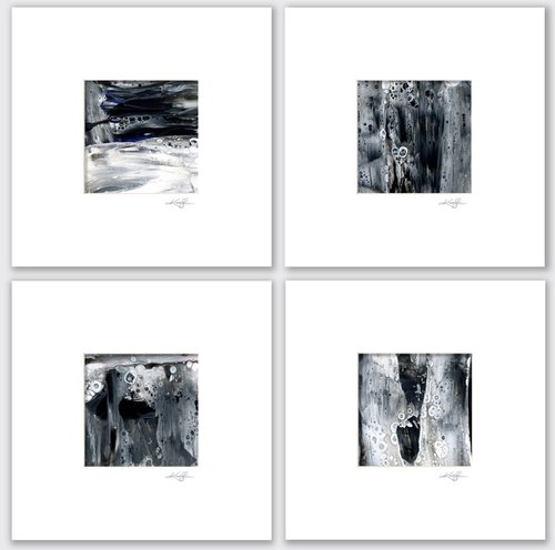 Abstract Magic Collection 4 - 4 Abstract Paintings by Kathy Morton Stanion