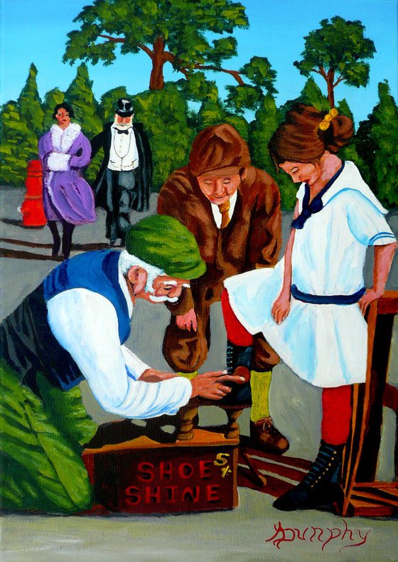 The Shoe Shine Man