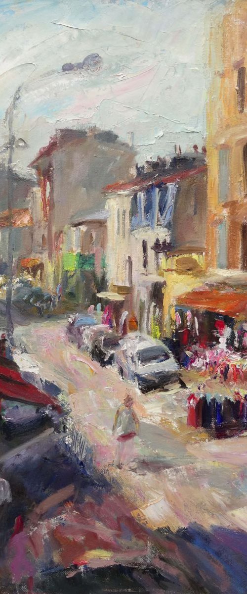 Morning in My workaday  street by Manuel Leonardi
