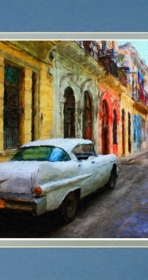 Car 1 Impressionist style by Robin Clarke