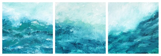 The Ocean-Triptych
