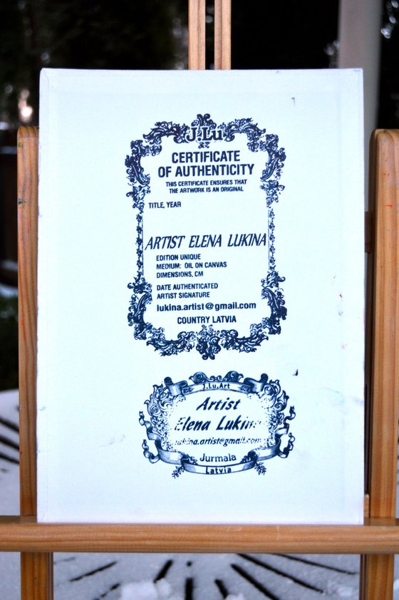 3 funny fashionistas.  Miniature Gift Art