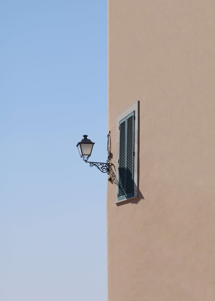 Photorealistic Photograph , Beige And Blue Lamp By Marcus Cederberg, 20 X 28, Artwork For Sale On Artfinder