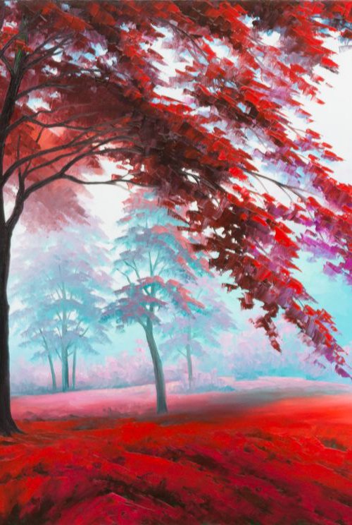 OCTOBER MORNING by Oleksii Vylusk