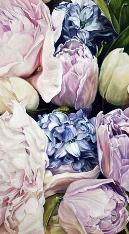 Oil painting "Spring" 80 * 60 cm by Irina Ivlieva