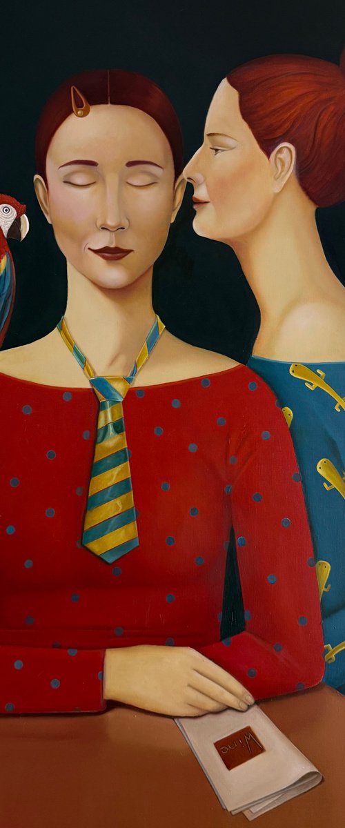 "I'll spread your news, it's not expensive" by Nina Grigel