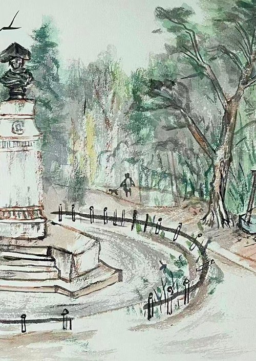Berlin Volkspark Friedrichshain by Yixin Yuan