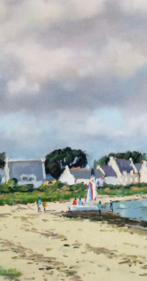 Seascape of Brittany 9 by José DAOUDAL