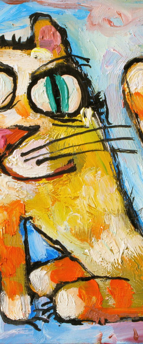Cat stories #28 by Nikita Ostapenco