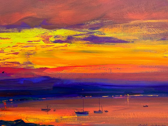 Enengy of the sunset
